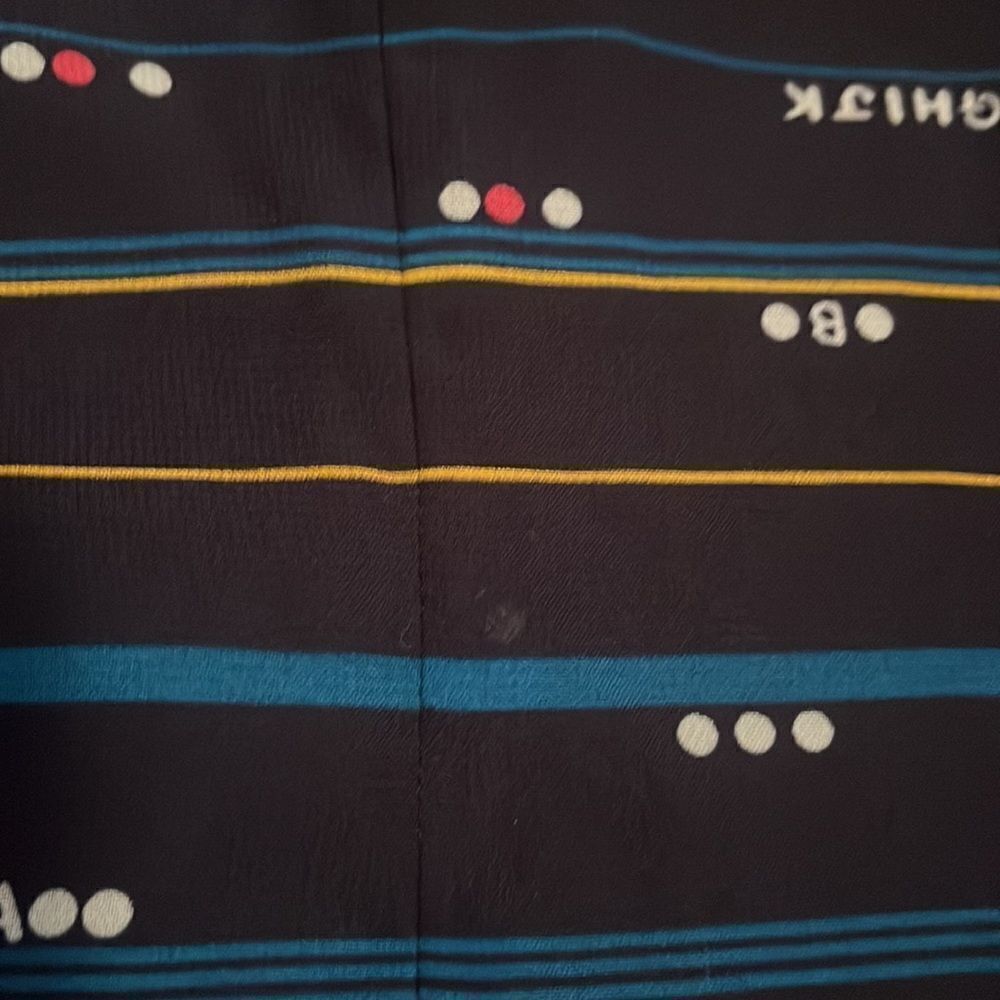 ModCloth Blue Alphabet Print Dress - Picture 14 of 16